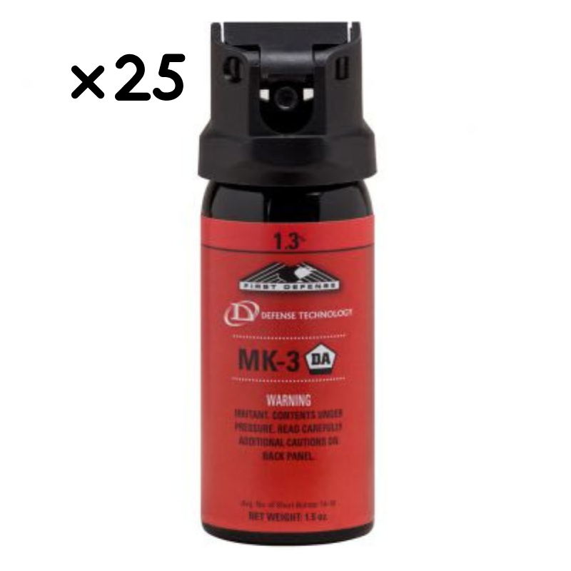 Mk3 Defense Technollogy por embalaje, 25 un.