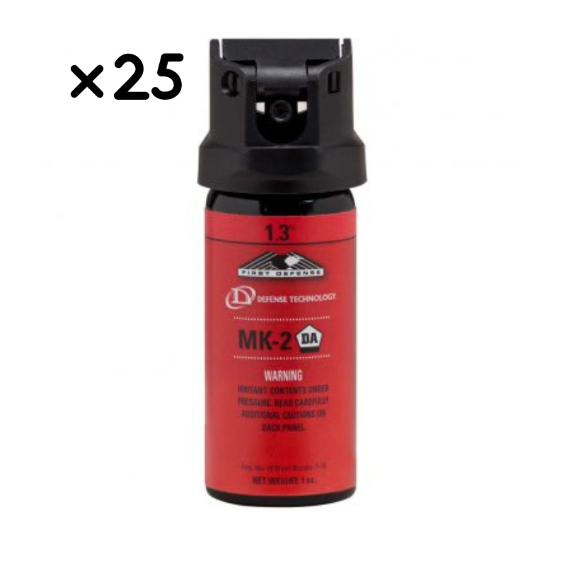 Mk2 Defense Technollogy por embalaje, 25 un.
