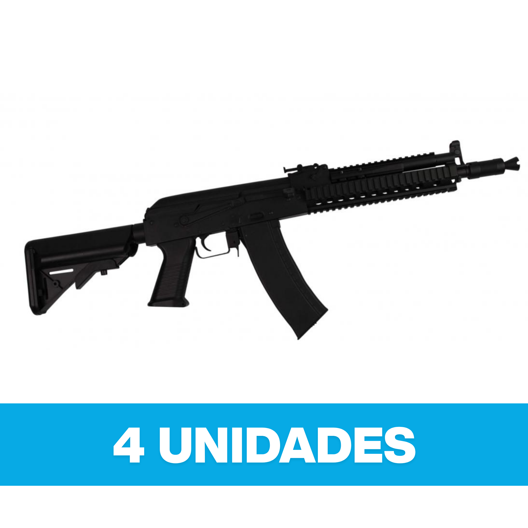 Embalaje Réplica CYMA cal 6mm AK74 AEG #CM.040I, 4 unidades