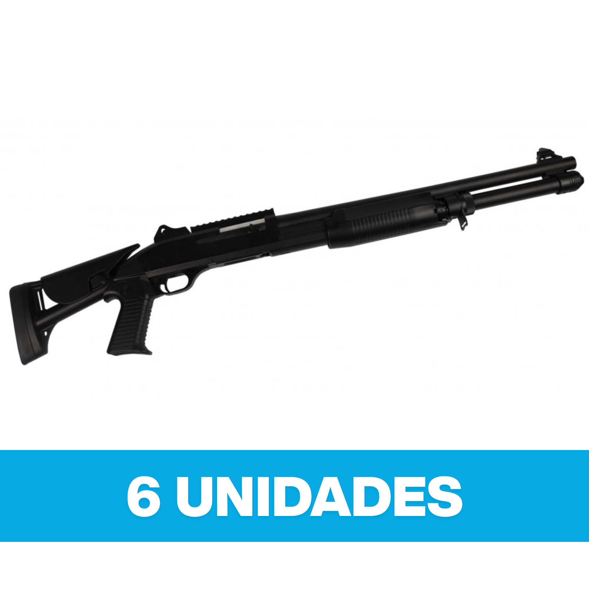 Embalaje Réplica CYMA cal 6mm Escopeta M3 BENELLI Spring #CM.373M, 6 unidades