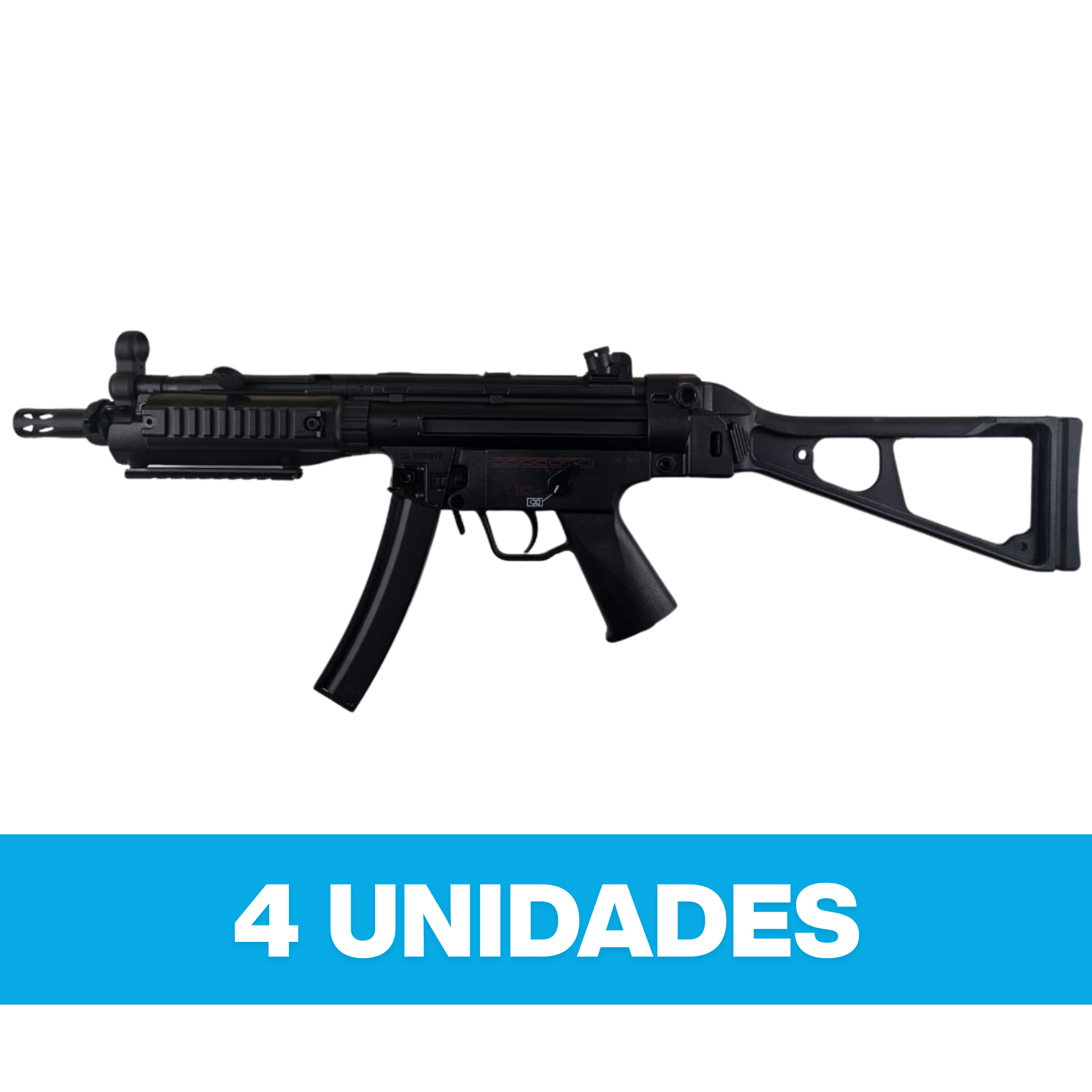 Embalaje Replica CYMA cal 6mm MP5 BLUE Edition AEG #CM.041, 4 unidades