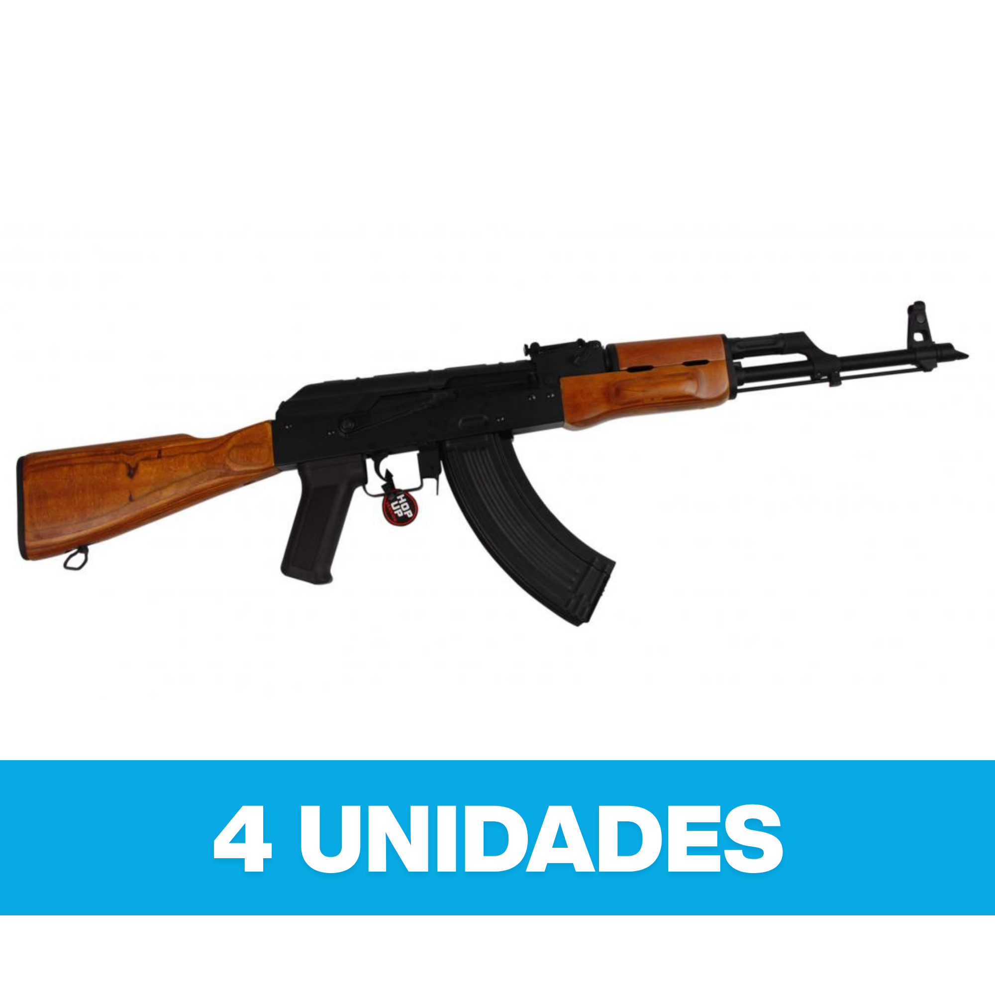 Embalaje Réplica CYMA cal 6mm AKM Tactica #CM.048, 4 unidades